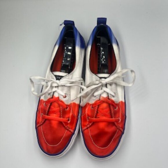Sperry Popsicle Crest Sneakers Firecracker Shoes Women’s Size 9.5 - Picture 2 of 9